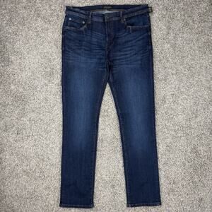 Nickel And Iron Men's Slim Taper Premium Stretch 5 Pocket Jean Size 36x32